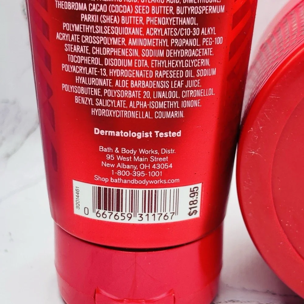 2 Bath and Body Works YOU'RE THE ONE Glowtion Body Butter & Body Cream 8 oz. Set